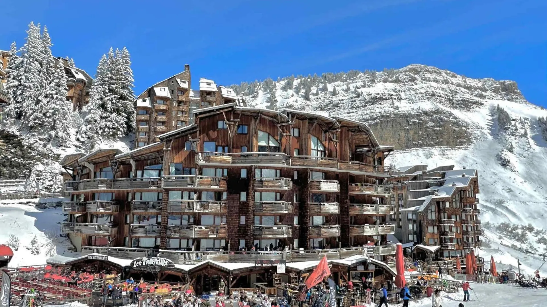 Joli 3 Pieces Pour 5 Pers Avec Balcon Et Ski-In/Ski-Out A Avoriaz - Fr-1-314-179 Franciaország